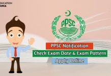 PPSC Notification 2020 Check Exam Date, Vacancies, Exam Pattern ppsc notification