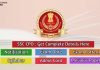 SSC CPO 2020 Notification, Exam Date, Exam Pattern, Syllabus, Cut-Off ssc cpo