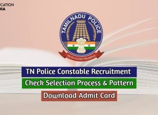 TN Police Constable Recruitment 2020 Apply For 10960 Posts tn police constable recruitment