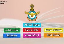 AFCAT 2021 Notification, Exam Date, Exam Pattern, Syllabus, Admit Card, Result afcat