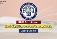 LHMC Recruitment 2020 Apply Online For 179 Vacancies of Senior Residents lhmc recruitment