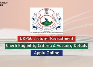 UKPSC Lecturer Recruitment 2020 Last Date Extended For 571 Lecturer Apply @ukpsc.gov.in ukpsc-lecturer-recruitment