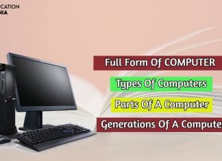 Full Form Of COMPUTER, Types Of Computer full form of computer