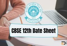 CBSE 12th Date Sheet 2021 Download Now! CBSE 12th Time Table cbse 12th date sheet