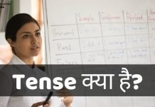 Tense क्या है? Tense कितने प्रकार होते है? tense in hindi