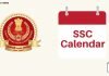 SSC Calendar 2023 Out Download PDF Now ssc calendar 2022