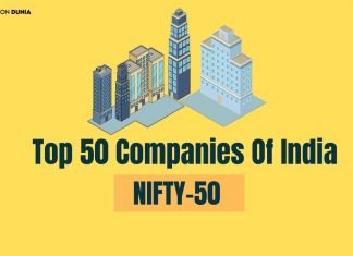 Top 50 Companies Of India NIFTY-50 top 50 companies of india