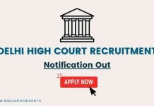 Delhi High Court Recruitment 2023 Personal Assistant 127 Posts Notification Out delhi high court recruitment