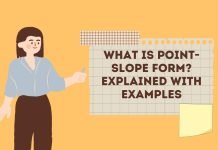What is Point-slope form? Explained with Examples point slope form