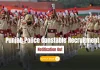 Punjab Police Constable Recruitment 2025 Notification Out Apply Online punjab police constable recruitment
