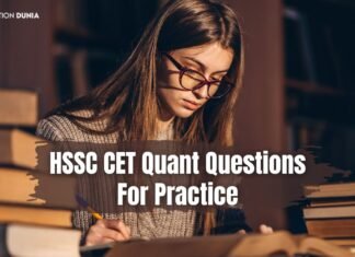 HSSC CET Quant Questions For Practice – Boost Your Preparation HSSC CET Quant Questions For Practice